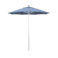 thumbnail image 1 of California Umbrella Venture 7.5' Silver Market Umbrella in Canvas Teak, 1 of 4