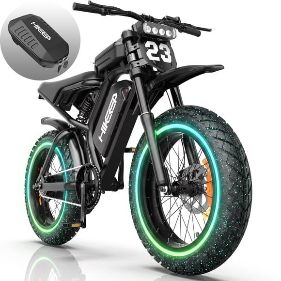 Vélo Électrique à Pneus Surdimensionnés de 20 Pouces pour Adultes, Moteur de Pointe 750W 1500W, Batterie 48V 17.5Ah Vélo Électrique, Vélo de Montagne Électrique, UL2849