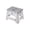 Grey, variant on Mlkoz Garden Folding Stool - Heavy Duty Thickened Plastic Portable Seat for Outdoor Camping, Fishing, Patio & Home Use