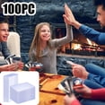 thumbnail image 2 of Lot de 100 Protège-Cartes Rigides à Chargement par le Haut pour Cartes de Baseball à Échanger, Rangement de Collection, Textile de Maison, Organisation 100 Pcs, 2 of 8
