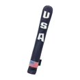 thumbnail image 2 of PU Golf Alignment Stick Cover Case USA Embroidered Sticks Cover Putting Hold Waterproof Holder Premium Blue White, 2 of 9