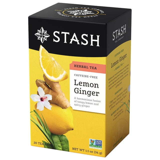 Stash Lemon Ginger Herbal Tea