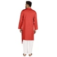 thumbnail image 4 of Atasi Kurta Pyjama Indien Ensemble 2 Pcs pour Hommes Tenue de Fête Robe Traditionnelle Tenue Ethnique, 4 of 7