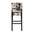 thumbnail image 2 of Tabouret de bar Noah imprimé vache marron, 2 of 9
