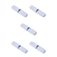 thumbnail image 3 of Maytalsory Tooth Brush Toothpaste Storage Box with Lid Portable Smooth Cases Chopsticks Forks Organizer Travel Office Party White 5Set, 3 of 6