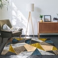 thumbnail image 2 of Living Room Decor The Living Room Carpet Is Geometrically Suitable for Family Use, The Bedroom Is Covered with A Floor Mat, and The Bedside Carpet Is Used As A Floor Mat Rugs for Living Room, 2 of 2