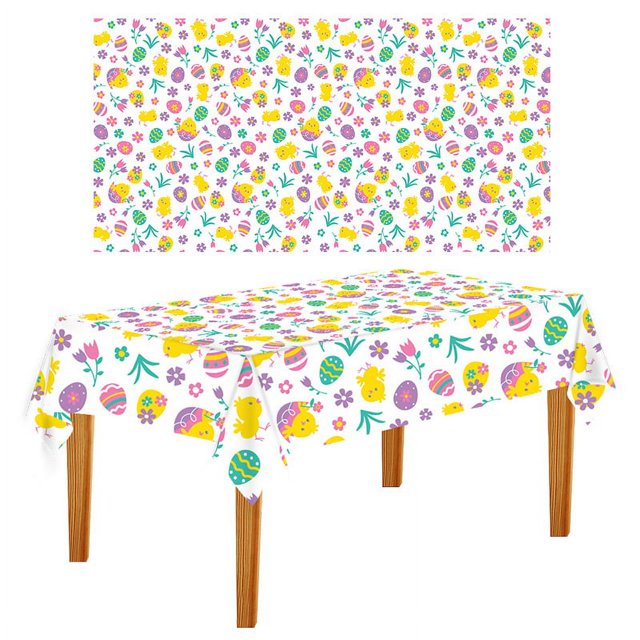 tredstone Thickened Resurrection Festival Party Scenery Dining Table Disposable Tablecloth