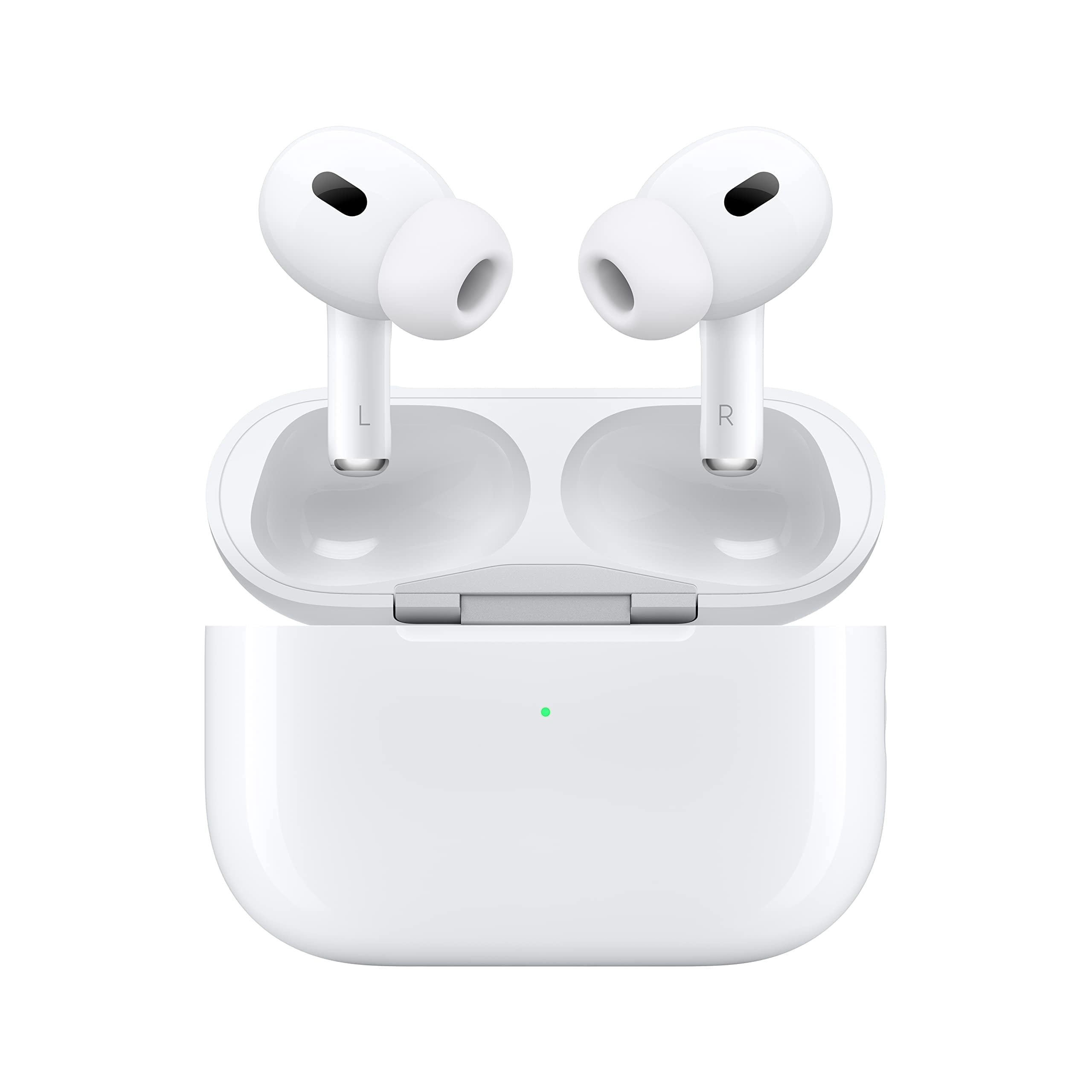 Refurbished Apple AirPods Pro 2 White With USB-C Charging Case In Ear Headphones MTJV3AM/A - C