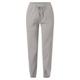 thumbnail image 4 of RKSTN Womens Pants Woman Solid Color Cotton And Linen Drawstring Elastic Waist Long Straight Pants Soft Loose Straight Leg Hiking Pants, 4 of 4