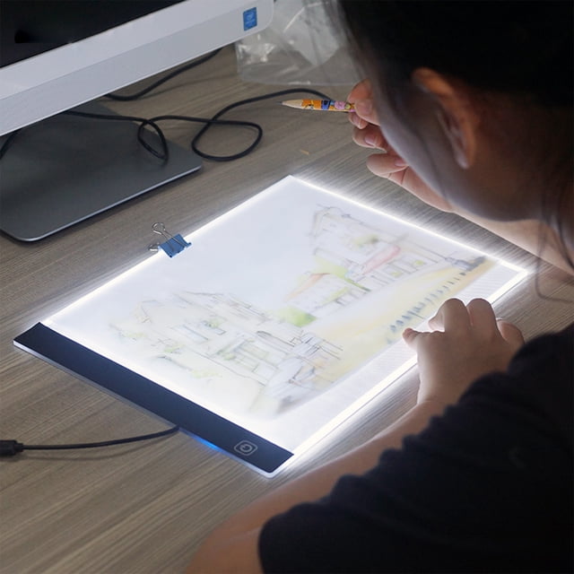 Meitianfacai Back to School Clearance! Portable A5 Tracing LED Copy Board Light Box,Slim Light Pad, USB Power Copy Drawing Board Tracing Light Board For Artists Designing, Animation, Sketching
