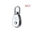 thumbnail image 2 of Stainless Steel Pulley M15/M20 M25 M32 M50 Single Wheel Swivel Lifting Rope Pulley Set Lifting Wheel Tools ,Easy Installation, 2 of 2