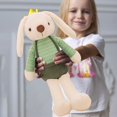 thumbnail image 4 of 2023 Easter For Kids Handmade Custom Cute Rabbit Easter Decorations Cute Rabbit Toys ,23 Cm, 4 of 4