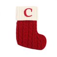 thumbnail image 1 of 1~8PCS New Year Christmas Socks Red Snowflake Alphabet Letters Christmas knitting Stocking Christmas Tree Decoration For Home, 1 of 5