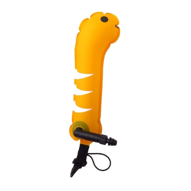 Siruishop Marqueur de Surface de Plongée Bouée Compacte de Plongée Bouée Gonflable pour Équipement de Plongée Jaune Foncé