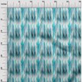 thumbnail image 2 of oneOone Georgette Viscose Turquoise Blue Fabric Liquid Drip Abstract Fabric For Sewing Printed Craft Fabric By The Yard 42 Inch Wide, 2 of 4