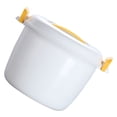 thumbnail image 4 of SHISUYAN Microwave Rice Cooker in Yellow for Kitchen Use Made of Food Grade Plastic 3.5 Cups, 4 of 9