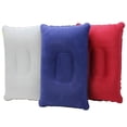 thumbnail image 3 of Maoww Inflatable pillow Rectangular with thick flocking nap Pillow Inflatable pillow [Chengdu] [bright red, 38*25cm] [Red +38x25cm], 3 of 8