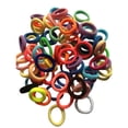 thumbnail image 3 of 100 Pcs Élastiques à Cheveux Fille Bande Corde Bracelet Queue de Cheval Ficelle en Caoutchouc, 3 of 9