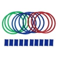 thumbnail image 2 of Hoop Ring with Connector Toy, Funny Round Hoops with Connectors Game 11in  for Children, 2 of 7