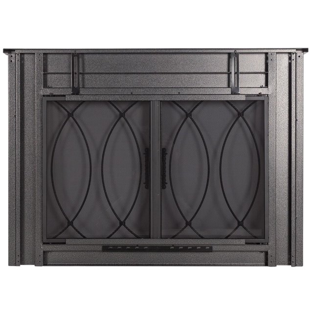 Pleasant Hearth AM-2101 Amhearst Collection Fireplace Glass Door - Medium