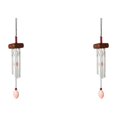 thumbnail image 1 of mmirethe Multiple Styles And Colors Wind Chimes For Wide Application Unique Style Wind Chime Pendant vermilion 2Set, 1 of 6