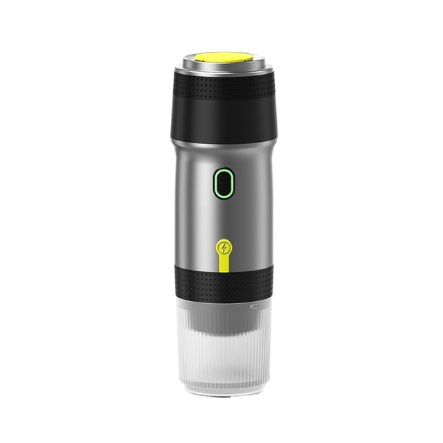 Electric Portable Coffee Machine Portable Italian Espresso Machine For Car & Home 3-in-1 Capsule Powder Travel Coffee Maker ,RV, Hiking, Office