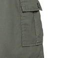 thumbnail image 4 of hoksml Shorts Cargo Extensibles pour Hommes Couleur Unie Extérieur Décontracté Intérieur Cordon Classique Randonnée Shorts Cargo avec Multi-Poches 2025 Été Liquidation, 4 of 9