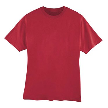 Hanes T-Shirt à Col Ras du Cou Sans Étiquette à Plat Beefy, Style 5180
