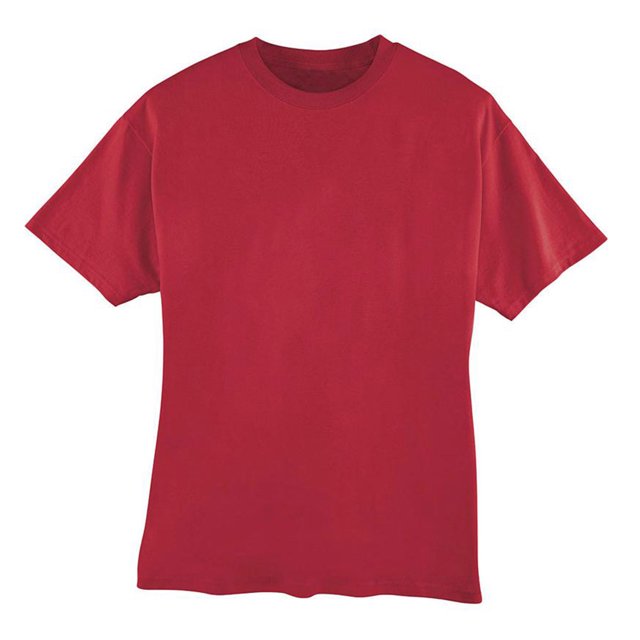 Hanes Lay-Flat Tag-Free Crewneck Beefy T-Shirt, Style 5180