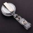 thumbnail image 2 of GOGO 100PCS Translucent ID Card Badge Holder Reels Office Supplier-Blue, 2 of 8
