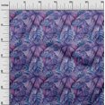 thumbnail image 3 of oneOone Cotton Poplin Twill Blue Fabric Tropical Sewing Material Print Fabric By The Yard 56 Inch Wide, 3 of 5
