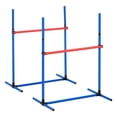 thumbnail image 4 of VEVOR Dog Agility Training Equipment, 4 PCS Set - Adjustable High Hurdles and Jump Ring, Puppy Obstacle Course Jump Starter Kit with Poles Storage Bag for Backyard, Indoor, Outdoor, 4 of 11