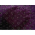 thumbnail image 4 of oneOone Cotton Silk Fabric Floral Block Print Fabric By Yard 42 Inch Wide, 4 of 4