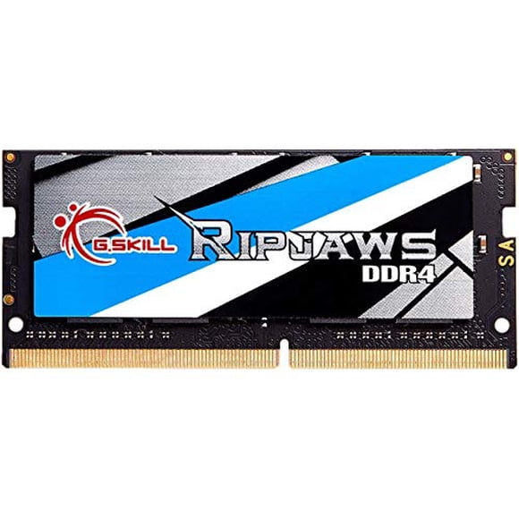 G.Skill RipJaws SO-DIMM Series 16GB (1 x 16GB) 260-Pin (PC4-25600) DDR4 3200 CL22-22-22-52 1.20V SO-DIMM Memory Model F4-3200C22S-16GRS