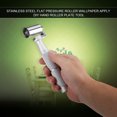 thumbnail image 2 of 40mm Stainless Steel Flat Pressure Roller Wallpaper Apply DIY Hand Roller Plate Tool, 2 of 14