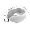 thumbnail image 3 of Boovnll U-Shaped Pillow for Neck Protection Special Neck Pillow Memory Airplane Neck Pillow Nap Pillow Student Travel Pillow U-Shaped Pillow for Sleeping, 3 of 6