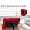 thumbnail image 3 of Mignova Kids Case for Moxee Tablet 2,Shockproof Kids Friendly Rugged Cover with Shoulder Strap & Kickstand Case for Moxee 8 inch Tablet 2 (Model:MT-T8B22) 2022 Released (Red/Black), 3 of 8