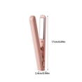 thumbnail image 4 of Wweixi Compact And Portable 2 In 1 Hair Straightener And Curler For All Hair Types Blue, 4 of 6
