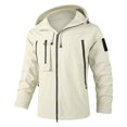 thumbnail image 1 of RKSTN Jackets for Men Fall Fashion Spring And Charge Coat Thin Outdoor Mountaineering And Riding Windproof Work Coat Mens Coats, 1 of 4