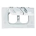thumbnail image 2 of Sigma 14245WH 1 Gang Blanc Étanche Couvercle de Prise Duplex, 2 of 2