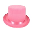 thumbnail image 2 of yuksok Chapeau Haut-de-Forme Accessoire de Costume de Majordome pour Performance sur Scène Festival Jeu de Rôle Rose, 2 of 9