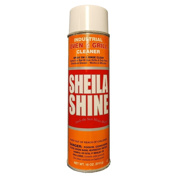Sheila Shine Oven Cleaner Spray | Lifts Away Burnt-On Grease and Dirt | Less Manual Scrubbing Needed | Can be Used on Many Different Appliances | Longer Lasting Results