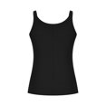 thumbnail image 4 of Birdeem Womens Solid Tank Tops Sleeveless U-Neck Base Shirt Summer Casual Workout Tees, 4 of 6