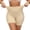 Beige, variant on WZXFASHION Women Shapewear Shorts Tummy Control Boyshorts High Waisted Body Shaper Shorts Thigh Slimmer Shapers Beige XXL