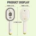 thumbnail image 3 of 5 In 1 Air Cushion Brush Electric Spray Hair Cushion Comb Electric Spray Air Cushion Massage Comb Self-Clean Rechargeable Steam Brush with Detangling Comb, 3 of 8