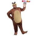 thumbnail image 1 of Plus Size Masha and the Bear Men's Bear Costume, 1 of 2