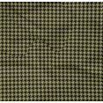 thumbnail image 4 of oneOone Organic Cotton Poplin Twill Fabric Houndstooth Geometric Print Fabric BTY 42 Inch Wide, 4 of 4
