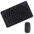 thumbnail image 1 of YOPTOP Mini Wireless Bluetooth Keyboard Compatible with iPad 9th 2021/ 8th 2020 /7th Generation 10.2 inch  iPad Pro  iPad Air  iPad Mini  All iPhones and Other Bluetooth Enabled Devices,black, 1 of 5