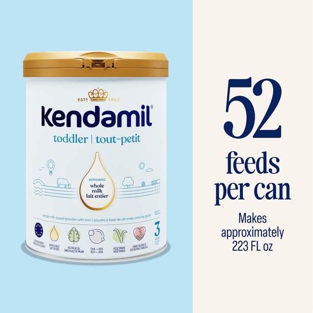 Kendamil Classic Toddler Drink Powder, 800g, 12-36 months - Walmart.ca