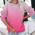 thumbnail image 4 of Meichang Sweat-Shirt pour Femmes Manches Longues Col Rond Ample Pull Mode Gris Léger Pull d'Automne avec Poche, 4 of 6
